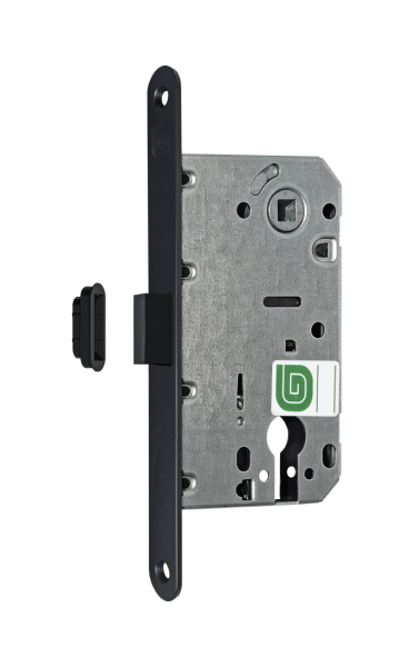 Замок магнитный Гардиан "SOFT 11 M" BL-Черный матовый